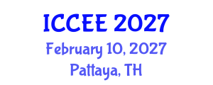 International Conference on Civil and Environmental Engineering (ICCEE) February 10, 2027 - Pattaya, Thailand International Conference on Civil and Environmental Engineering (ICCEE) February 10, 2027 - Pattaya, Thailand