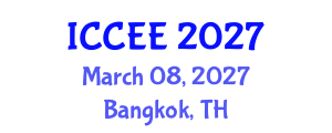 International Conference on Civil and Environmental Engineering (ICCEE) March 08, 2027 - Bangkok, Thailand