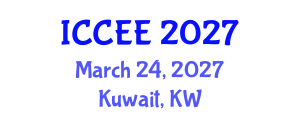 International Conference on Civil and Environmental Engineering (ICCEE) March 24, 2027 - Kuwait, Kuwait International Conference on Civil and Environmental Engineering (ICCEE) March 24, 2027 - Kuwait, Kuwait
