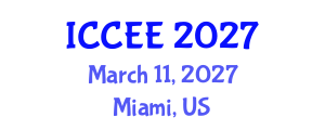 International Conference on Civil and Environmental Engineering (ICCEE) March 11, 2027 - Miami, United States
