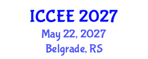 International Conference on Civil and Environmental Engineering (ICCEE) May 22, 2027 - Belgrade, Serbia International Conference on Civil and Environmental Engineering (ICCEE) May 22, 2027 - Belgrade, Serbia