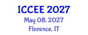 International Conference on Civil and Environmental Engineering (ICCEE) May 08, 2027 - Florence, Italy International Conference on Civil and Environmental Engineering (ICCEE) May 08, 2027 - Florence, Italy