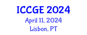 International Conference on Civil and Geological Engineering (ICCGE) April 11, 2024 - Lisbon, Portugal