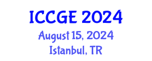 International Conference on Civil and Geological Engineering (ICCGE) August 15, 2024 - Istanbul, Turkey