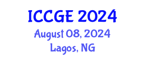 International Conference on Civil and Geological Engineering (ICCGE) August 08, 2024 - Lagos, Nigeria