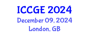 International Conference on Civil and Geological Engineering (ICCGE) December 09, 2024 - London, United Kingdom