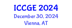 International Conference on Civil and Geological Engineering (ICCGE) December 30, 2024 - Vienna, Austria