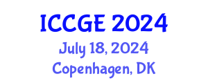 International Conference on Civil and Geological Engineering (ICCGE) July 18, 2024 - Copenhagen, Denmark