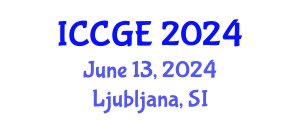 International Conference on Civil and Geological Engineering (ICCGE) June 13, 2024 - Ljubljana, Slovenia