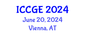 International Conference on Civil and Geological Engineering (ICCGE) June 20, 2024 - Vienna, Austria