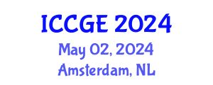 International Conference on Civil and Geological Engineering (ICCGE) May 02, 2024 - Amsterdam, Netherlands