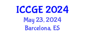 International Conference on Civil and Geological Engineering (ICCGE) May 23, 2024 - Barcelona, Spain