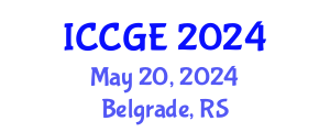 International Conference on Civil and Geological Engineering (ICCGE) May 20, 2024 - Belgrade, Serbia