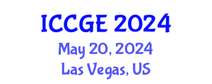 International Conference on Civil and Geological Engineering (ICCGE) May 20, 2024 - Las Vegas, United States