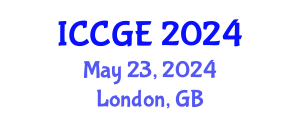 International Conference on Civil and Geological Engineering (ICCGE) May 23, 2024 - London, United Kingdom