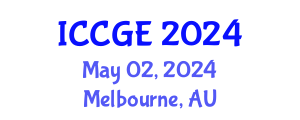 International Conference on Civil and Geological Engineering (ICCGE) May 02, 2024 - Melbourne, Australia