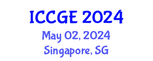 International Conference on Civil and Geological Engineering (ICCGE) May 02, 2024 - Singapore, Singapore