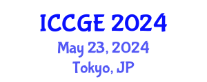 International Conference on Civil and Geological Engineering (ICCGE) May 23, 2024 - Tokyo, Japan