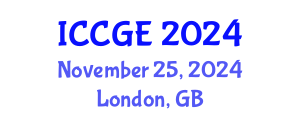 International Conference on Civil and Geological Engineering (ICCGE) November 25, 2024 - London, United Kingdom