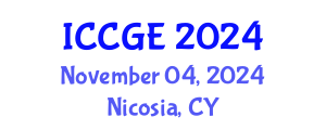 International Conference on Civil and Geological Engineering (ICCGE) November 04, 2024 - Nicosia, Cyprus