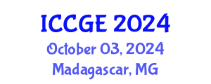 International Conference on Civil and Geological Engineering (ICCGE) October 03, 2024 - Madagascar, Madagascar