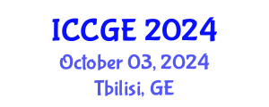 International Conference on Civil and Geological Engineering (ICCGE) October 03, 2024 - Tbilisi, Georgia