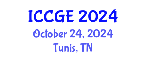 International Conference on Civil and Geological Engineering (ICCGE) October 24, 2024 - Tunis, Tunisia