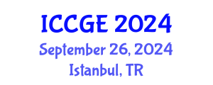 International Conference on Civil and Geological Engineering (ICCGE) September 26, 2024 - Istanbul, Turkey