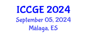 International Conference on Civil and Geological Engineering (ICCGE) September 05, 2024 - Málaga, Spain