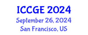 International Conference on Civil and Geological Engineering (ICCGE) September 26, 2024 - San Francisco, United States