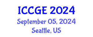 International Conference on Civil and Geological Engineering (ICCGE) September 05, 2024 - Seattle, United States