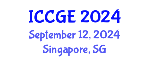 International Conference on Civil and Geological Engineering (ICCGE) September 12, 2024 - Singapore, Singapore
