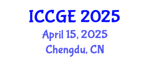 International Conference on Civil and Geological Engineering (ICCGE) April 15, 2025 - Chengdu, China