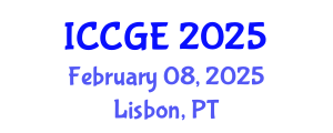 International Conference on Civil and Geological Engineering (ICCGE) February 08, 2025 - Lisbon, Portugal