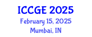 International Conference on Civil and Geological Engineering (ICCGE) February 15, 2025 - Mumbai, India