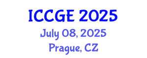 International Conference on Civil and Geological Engineering (ICCGE) July 08, 2025 - Prague, Czechia