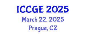 International Conference on Civil and Geological Engineering (ICCGE) March 22, 2025 - Prague, Czechia