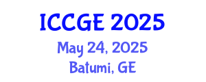 International Conference on Civil and Geological Engineering (ICCGE) May 24, 2025 - Batumi, Georgia