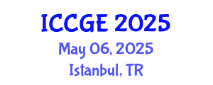 International Conference on Civil and Geological Engineering (ICCGE) May 06, 2025 - Istanbul, Turkey