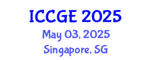 International Conference on Civil and Geological Engineering (ICCGE) May 03, 2025 - Singapore, Singapore