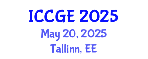 International Conference on Civil and Geological Engineering (ICCGE) May 20, 2025 - Tallinn, Estonia