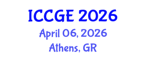 International Conference on Civil and Geological Engineering (ICCGE) April 06, 2026 - Athens, Greece International Conference on Civil and Geological Engineering (ICCGE) April 06, 2026 - Athens, Greece