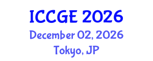 International Conference on Civil and Geological Engineering (ICCGE) December 02, 2026 - Tokyo, Japan International Conference on Civil and Geological Engineering (ICCGE) December 02, 2026 - Tokyo, Japan