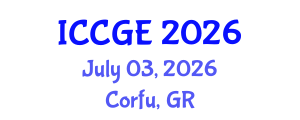 International Conference on Civil and Geological Engineering (ICCGE) July 03, 2026 - Corfu, Greece International Conference on Civil and Geological Engineering (ICCGE) July 03, 2026 - Corfu, Greece