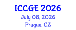 International Conference on Civil and Geological Engineering (ICCGE) July 08, 2026 - Prague, Czechia International Conference on Civil and Geological Engineering (ICCGE) July 08, 2026 - Prague, Czechia