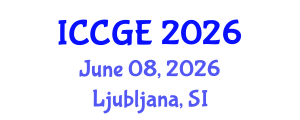International Conference on Civil and Geological Engineering (ICCGE) June 08, 2026 - Ljubljana, Slovenia International Conference on Civil and Geological Engineering (ICCGE) June 08, 2026 - Ljubljana, Slovenia