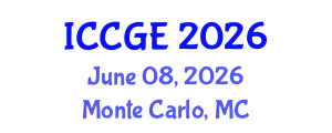International Conference on Civil and Geological Engineering (ICCGE) June 08, 2026 - Monte Carlo, Monaco International Conference on Civil and Geological Engineering (ICCGE) June 08, 2026 - Monte Carlo, Monaco