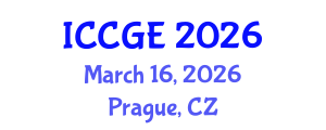 International Conference on Civil and Geological Engineering (ICCGE) March 16, 2026 - Prague, Czechia International Conference on Civil and Geological Engineering (ICCGE) March 16, 2026 - Prague, Czechia