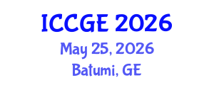 International Conference on Civil and Geological Engineering (ICCGE) May 25, 2026 - Batumi, Georgia International Conference on Civil and Geological Engineering (ICCGE) May 25, 2026 - Batumi, Georgia
