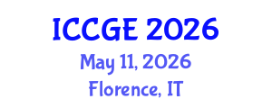 International Conference on Civil and Geological Engineering (ICCGE) May 11, 2026 - Florence, Italy International Conference on Civil and Geological Engineering (ICCGE) May 11, 2026 - Florence, Italy